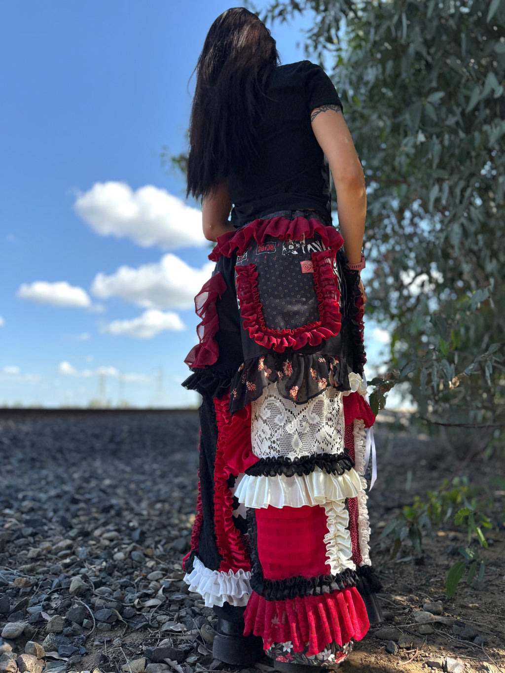 Upcycled Adjustable-Waist Pants